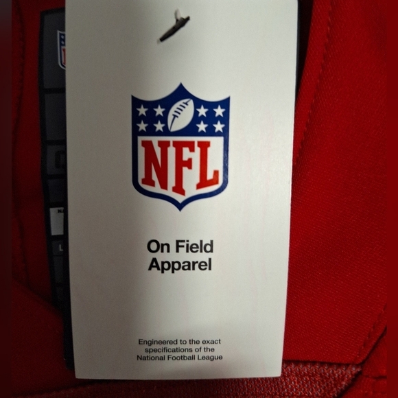 A Nike official NFL San Francisco 49ers #31 Mostert jersey in a men's size large - Picture 4 of 7